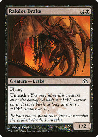 Rakdos Drake [Dragon's Maze] | Tacoma Games