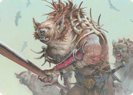 Gnoll Art Card [Dungeons & Dragons: Adventures in the Forgotten Realms Art Series] | Tacoma Games