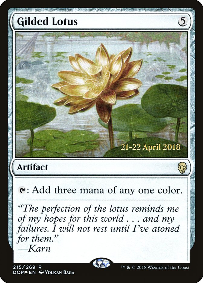 Gilded Lotus  [Dominaria Prerelease Promos] | Tacoma Games