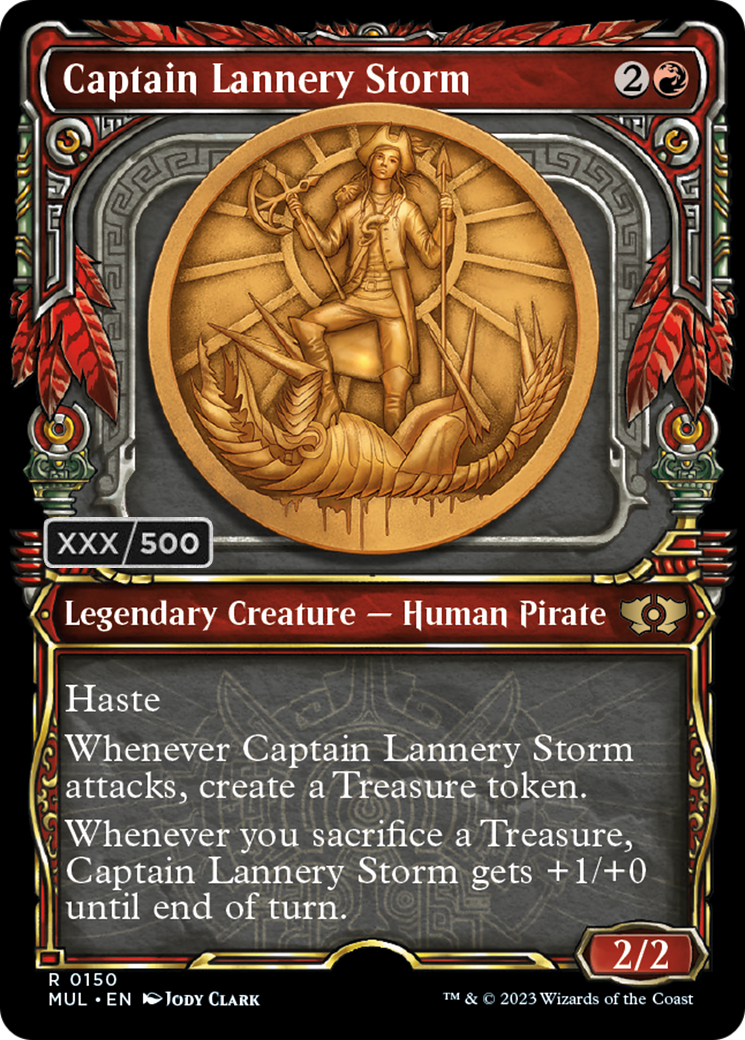 Captain Lannery Storm (Serialized) [Multiverse Legends] | Tacoma Games
