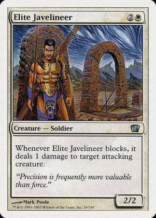 Elite Javelineer [Eighth Edition] | Tacoma Games