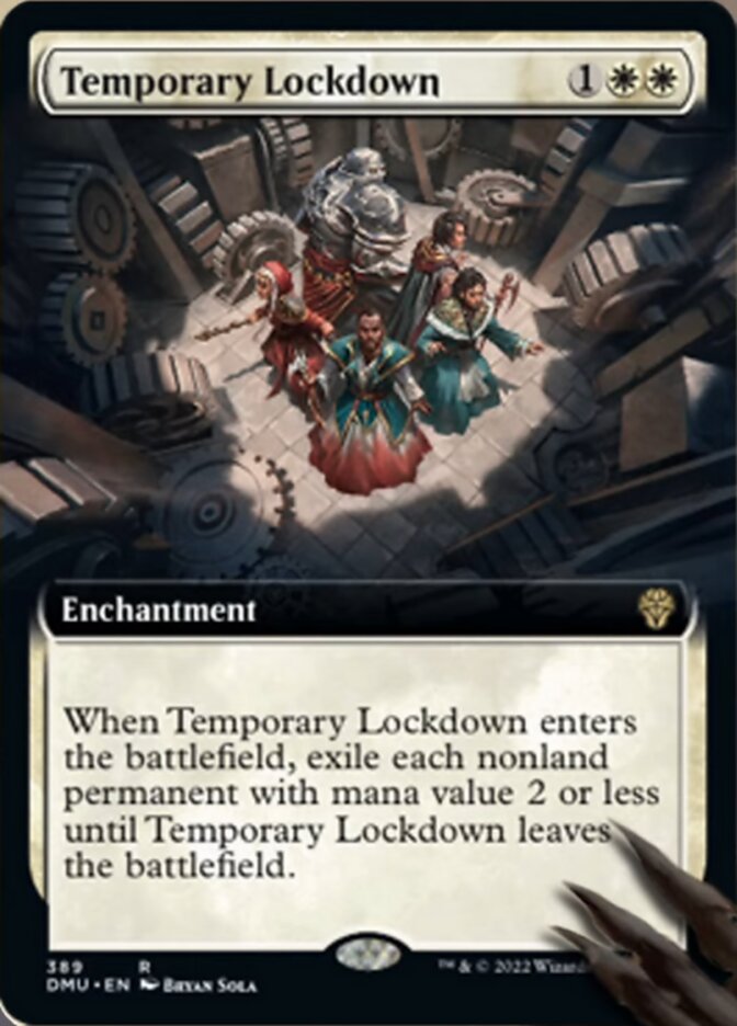 Temporary Lockdown (Extended Art) [Dominaria United] | Tacoma Games