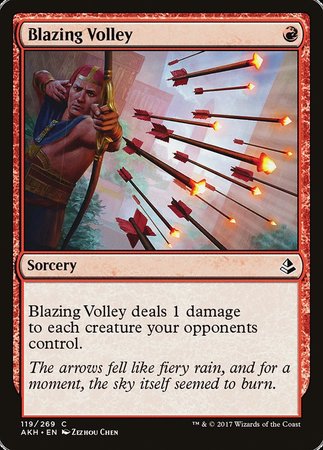Blazing Volley [Amonkhet] | Tacoma Games