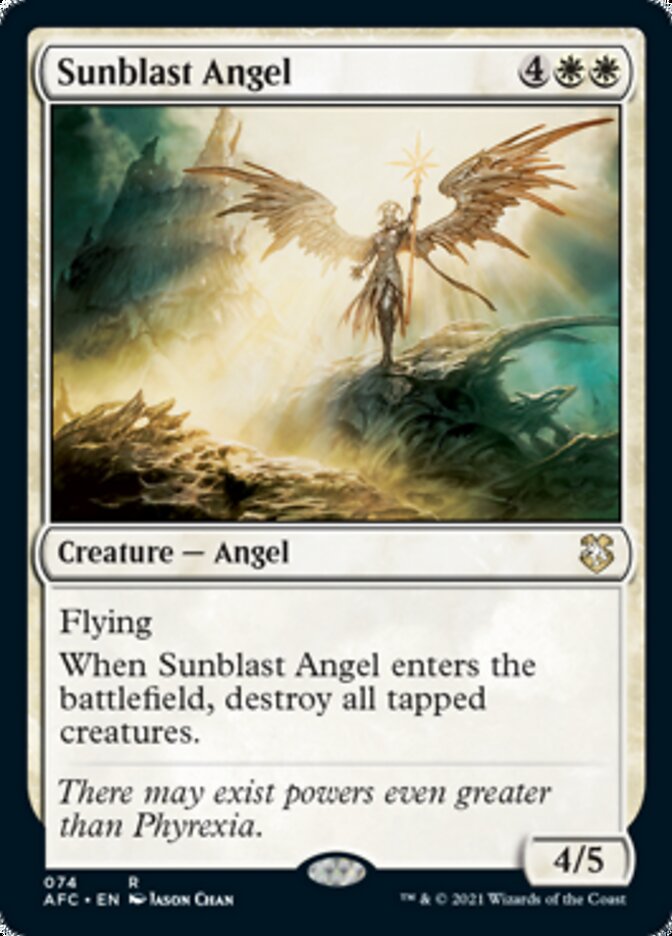 Sunblast Angel [Dungeons & Dragons: Adventures in the Forgotten Realms Commander] | Tacoma Games