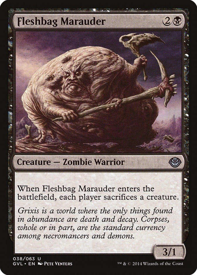 Fleshbag Marauder (Garruk vs. Liliana) [Duel Decks Anthology] | Tacoma Games