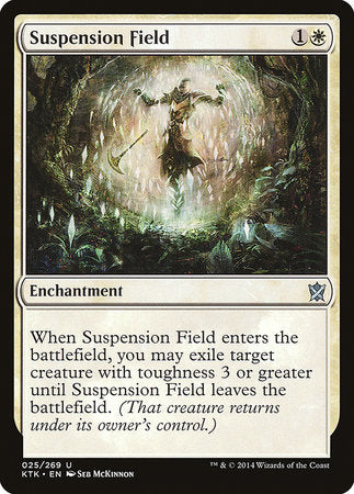 Suspension Field [Khans of Tarkir] | Tacoma Games