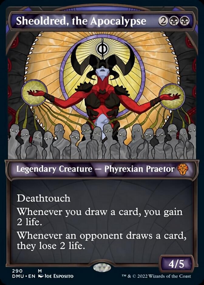 Sheoldred, the Apocalypse (Showcase) [Dominaria United] | Tacoma Games