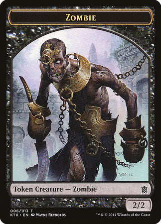 Zombie Token [Khans of Tarkir Tokens] | Tacoma Games