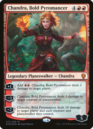 Chandra, Bold Pyromancer [Dominaria] | Tacoma Games