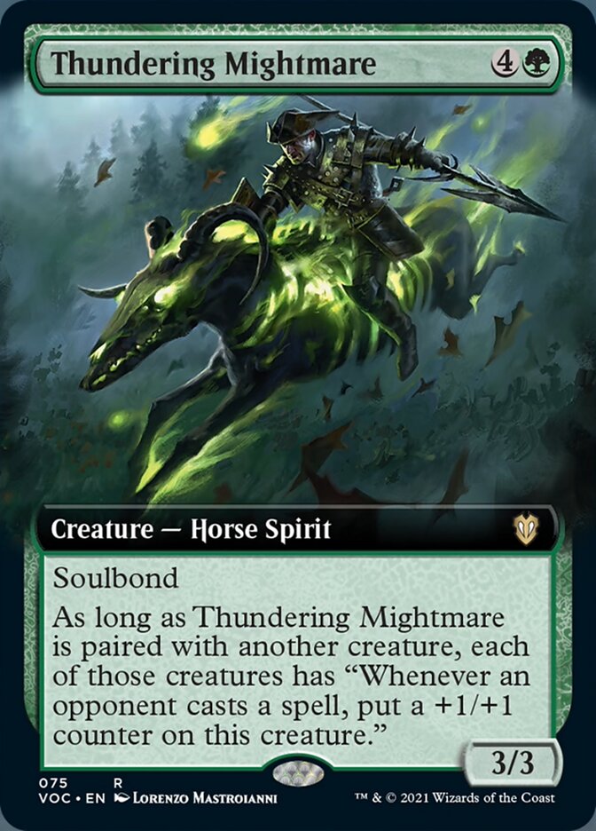 Thundering Mightmare (Extended) [Innistrad: Crimson Vow Commander] | Tacoma Games