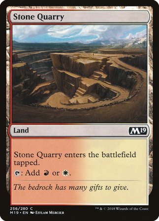 Stone Quarry [Core Set 2019] | Tacoma Games