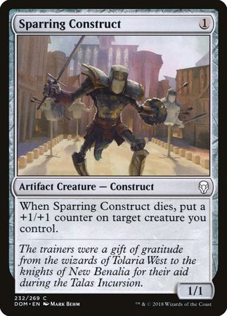 Sparring Construct [Dominaria] | Tacoma Games