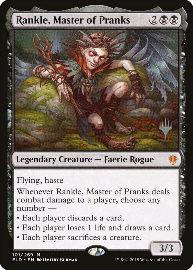 Rankle, Master of Pranks (Promo Pack) [Throne of Eldraine Promos] | Tacoma Games