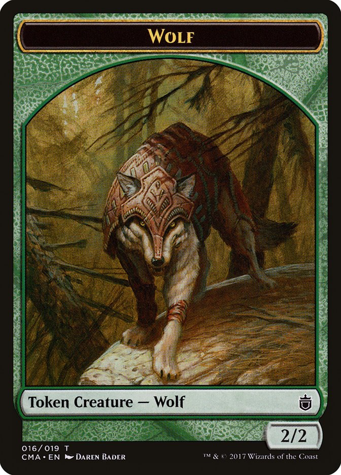 Wolf (016/019) [Commander Anthology Tokens] | Tacoma Games