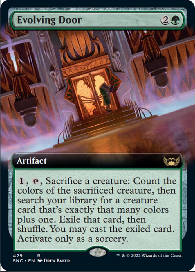 Evolving Door (Extended Art) [Streets of New Capenna] | Tacoma Games