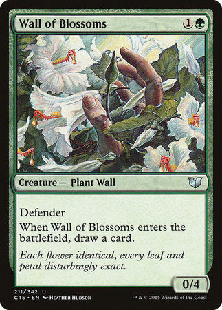 Wall of Blossoms [Commander 2015] | Tacoma Games