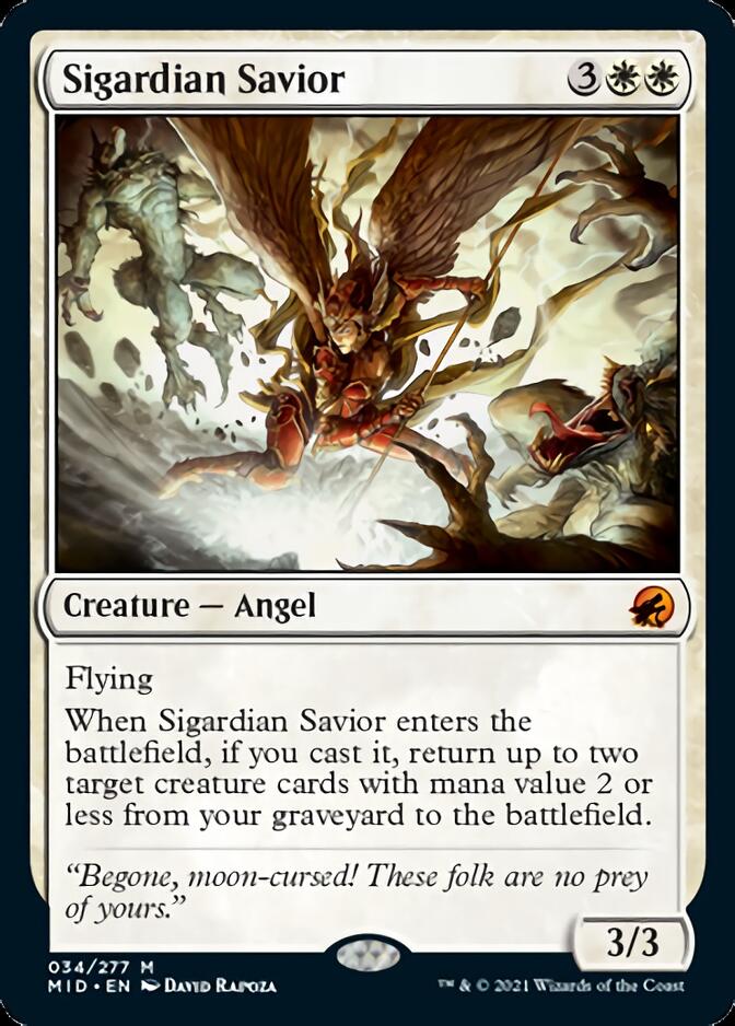 Sigardian Savior [Innistrad: Midnight Hunt] | Tacoma Games