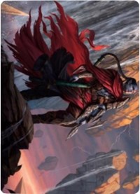 Anowon, the Ruin Thief Art Card [Zendikar Rising Art Series] | Tacoma Games