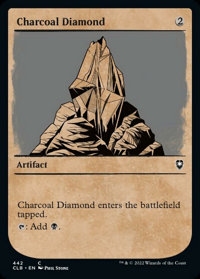 Charcoal Diamond (Showcase) [Commander Legends: Battle for Baldur's Gate] | Tacoma Games