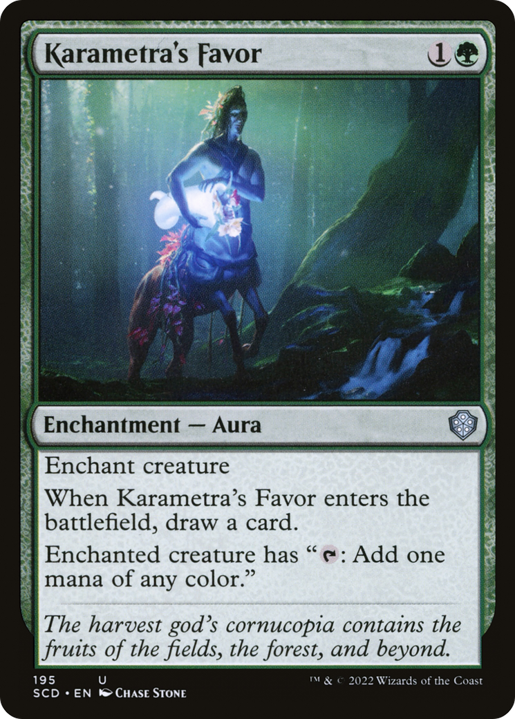 Karametra's Favor [Starter Commander Decks] | Tacoma Games