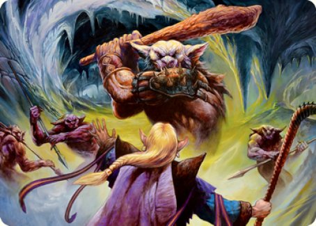 Den of the Bugbear (Dungeon Module) Art Card [Dungeons & Dragons: Adventures in the Forgotten Realms Art Series] | Tacoma Games