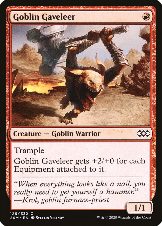 Goblin Gaveleer [Double Masters] | Tacoma Games