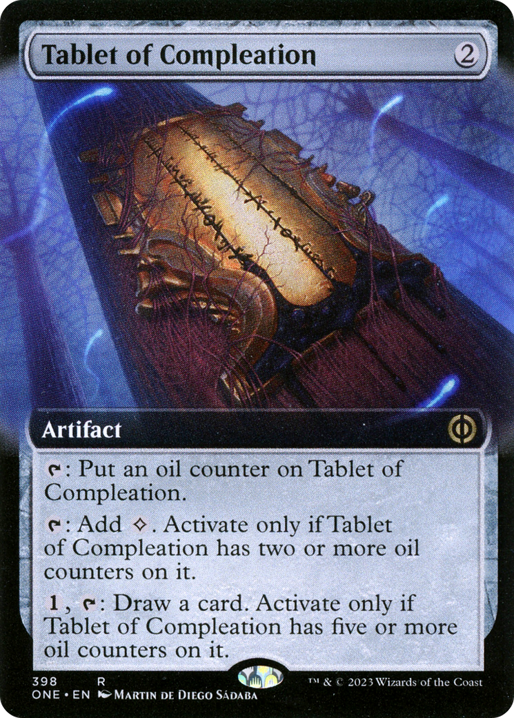 Tablet of Compleation (Extended Art) [Phyrexia: All Will Be One] | Tacoma Games