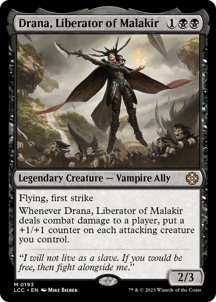 Drana, Liberator of Malakir [The Lost Caverns of Ixalan Commander] | Tacoma Games