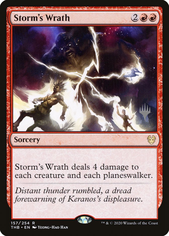 Storm's Wrath  (Promo Pack) [Theros Beyond Death Promos] | Tacoma Games