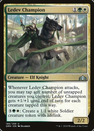 Ledev Champion [Guilds of Ravnica] | Tacoma Games