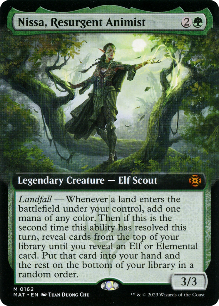 Nissa, Resurgent Animist (Extended Art) [March of the Machine: The Aftermath] | Tacoma Games
