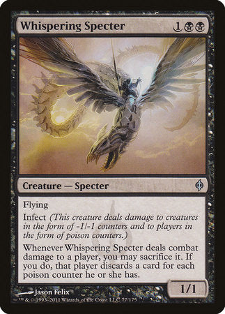 Whispering Specter [New Phyrexia] | Tacoma Games