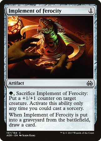 Implement of Ferocity [Aether Revolt] | Tacoma Games