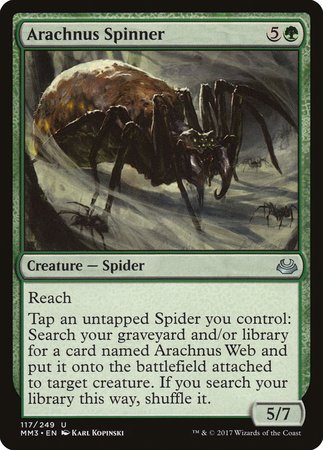 Arachnus Spinner [Modern Masters 2017] | Tacoma Games