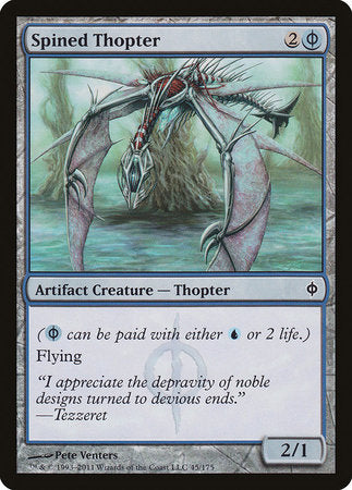 Spined Thopter [New Phyrexia] | Tacoma Games