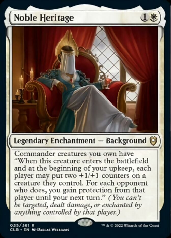 Noble Heritage [Commander Legends: Battle for Baldur's Gate] | Tacoma Games
