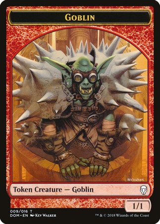 Goblin Token [Dominaria Tokens] | Tacoma Games