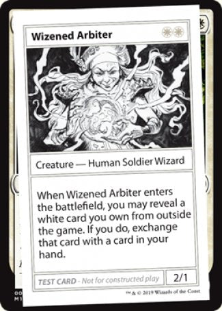 Wizened Arbiter (2021 Edition) [Mystery Booster Playtest Cards] | Tacoma Games