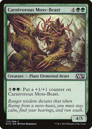 Carnivorous Moss-Beast [Magic 2015] | Tacoma Games