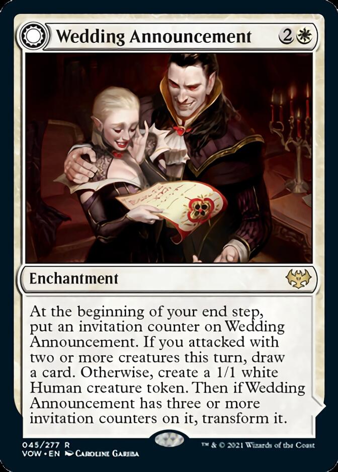 Wedding Announcement // Wedding Festivity [Innistrad: Crimson Vow] | Tacoma Games