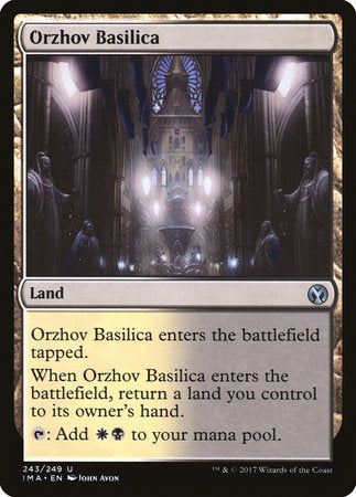 Orzhov Basilica [Iconic Masters] | Tacoma Games