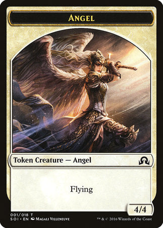 Angel Token [Shadows over Innistrad Tokens] | Tacoma Games