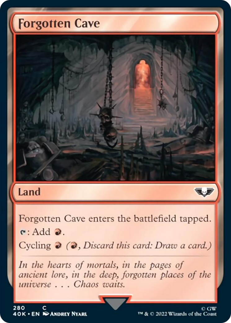 Forgotten Cave [Universes Beyond: Warhammer 40,000] | Tacoma Games