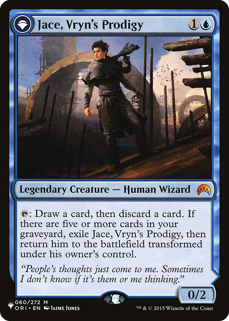 Jace, Vryn's Prodigy // Jace, Telepath Unbound [Secret Lair: From Cute to Brute] | Tacoma Games