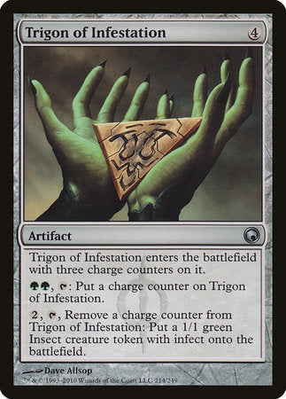 Trigon of Infestation [Scars of Mirrodin] | Tacoma Games