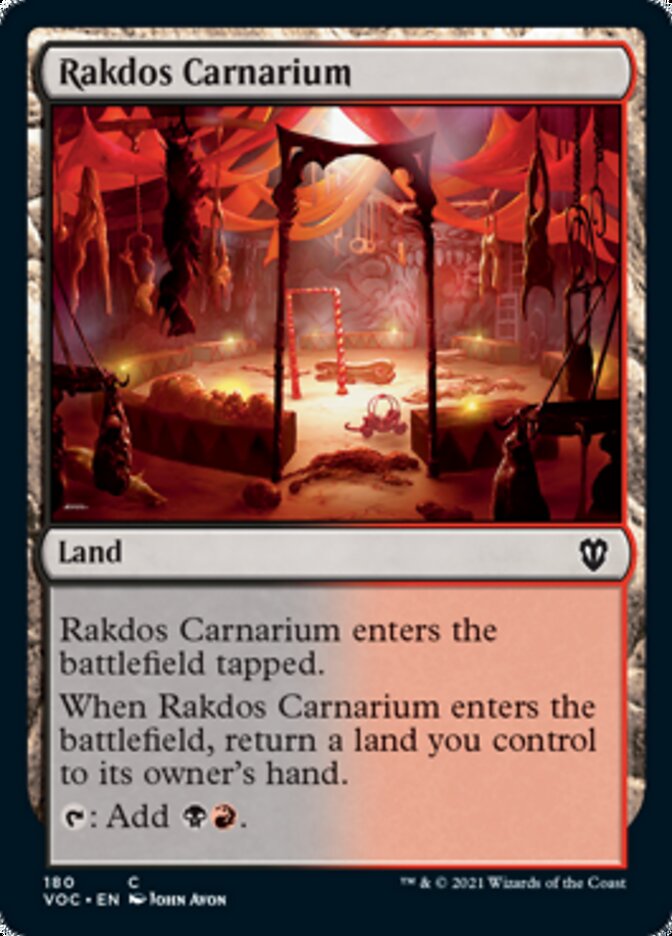 Rakdos Carnarium [Innistrad: Crimson Vow Commander] | Tacoma Games