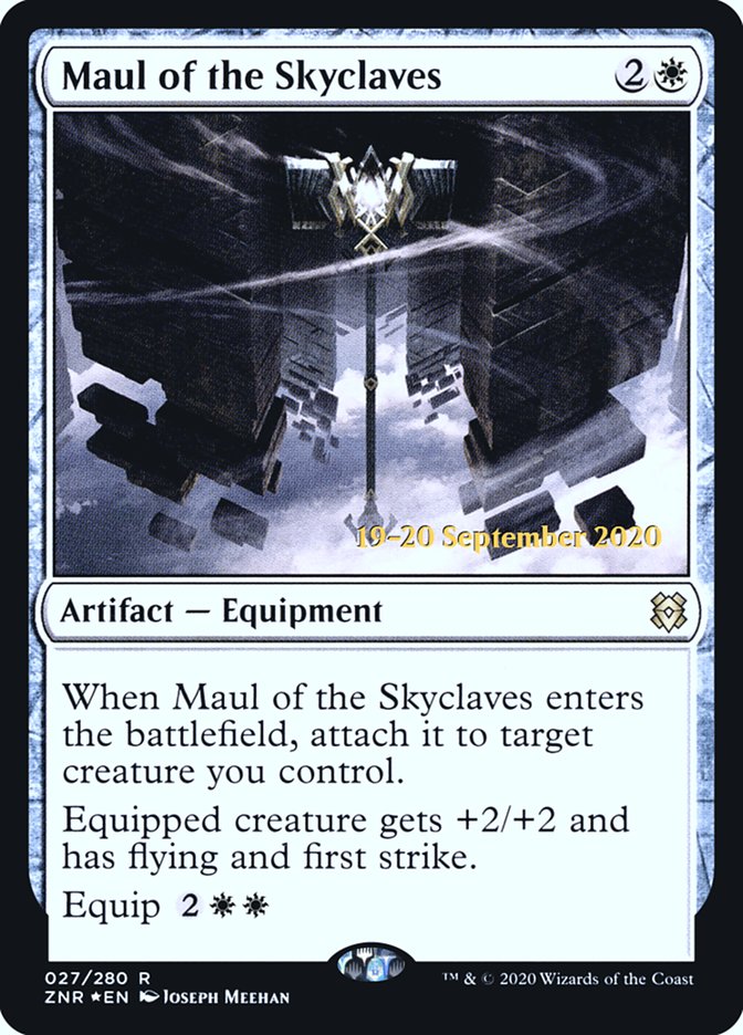 Maul of the Skyclaves  (Prerelease) [Zendikar Rising Prerelease Promos] | Tacoma Games
