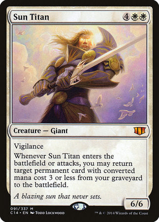 Sun Titan [Commander 2014] | Tacoma Games