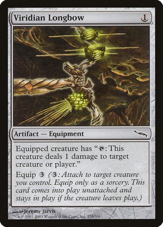 Viridian Longbow [Mirrodin] | Tacoma Games