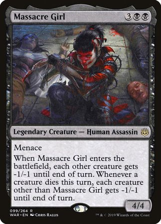 Massacre Girl [War of the Spark] | Tacoma Games